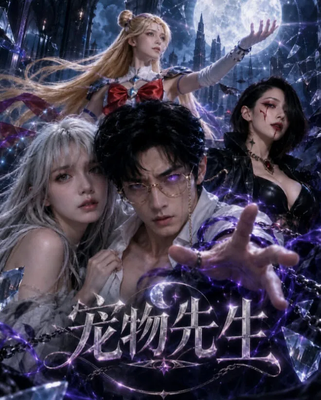 奇幻吸血鬼题材海报